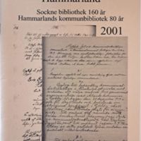 Hammarland sockne bibliothek 160 år Hammarlands kommunbibliotek 80 år.jpg