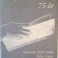 Jomala bibliotek 75 år Historik 1925-2000.jpg