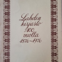 Lahden kirjasto 100 vuotta 1876-1976.jpg