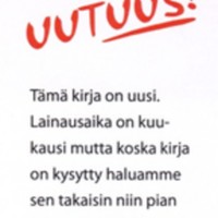 Kirjanmerkki - Uudenkaarlepyyn kirjasto